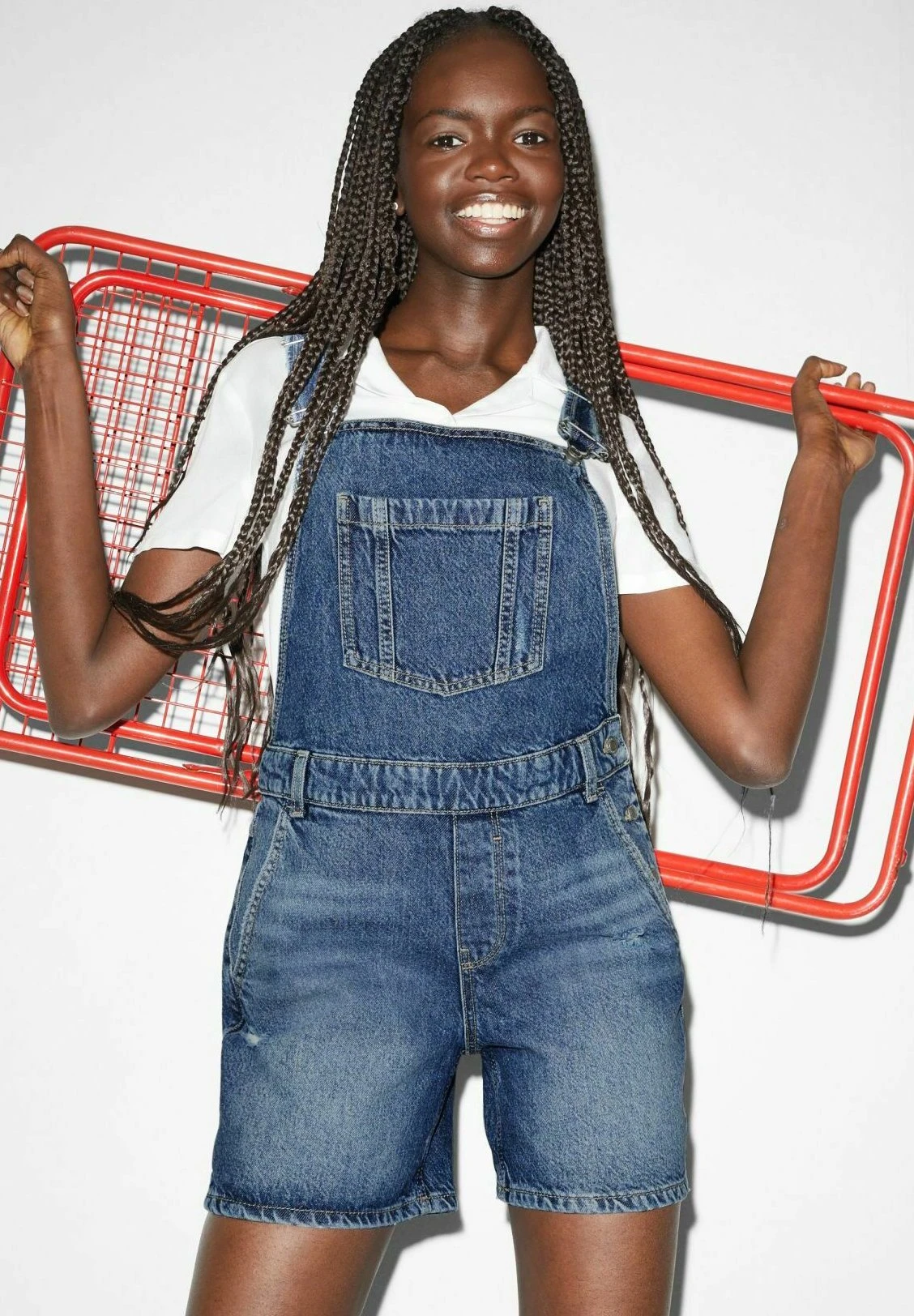 Tuinbroek - Denim-Blue - Afbeelding 4