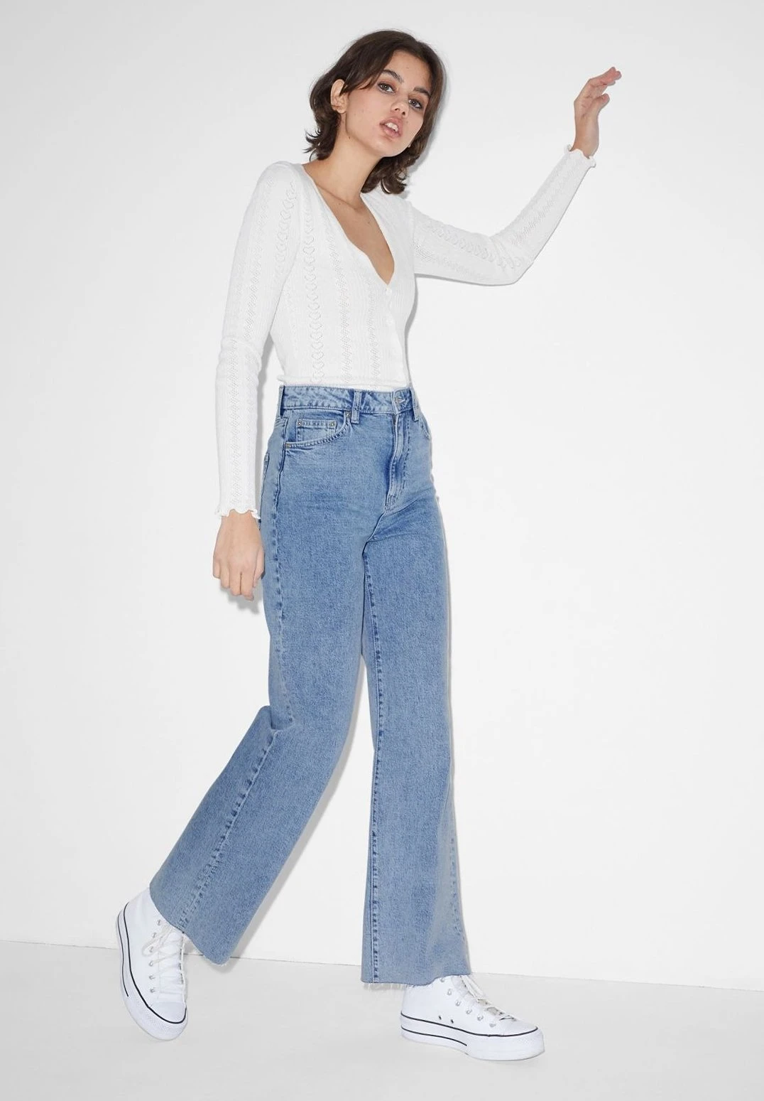 Relaxed Fit Jeans - Denim Light Blue - Afbeelding 2