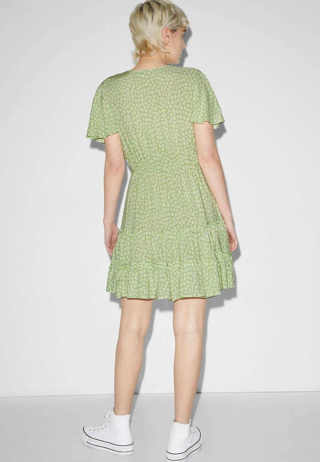 Jurk - Light Green - Afbeelding 2