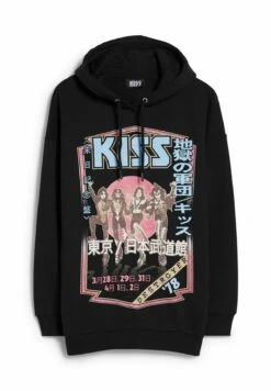 Kiss - Hoodie - Black