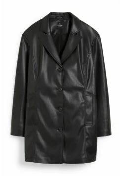 Halflange Jas - Black