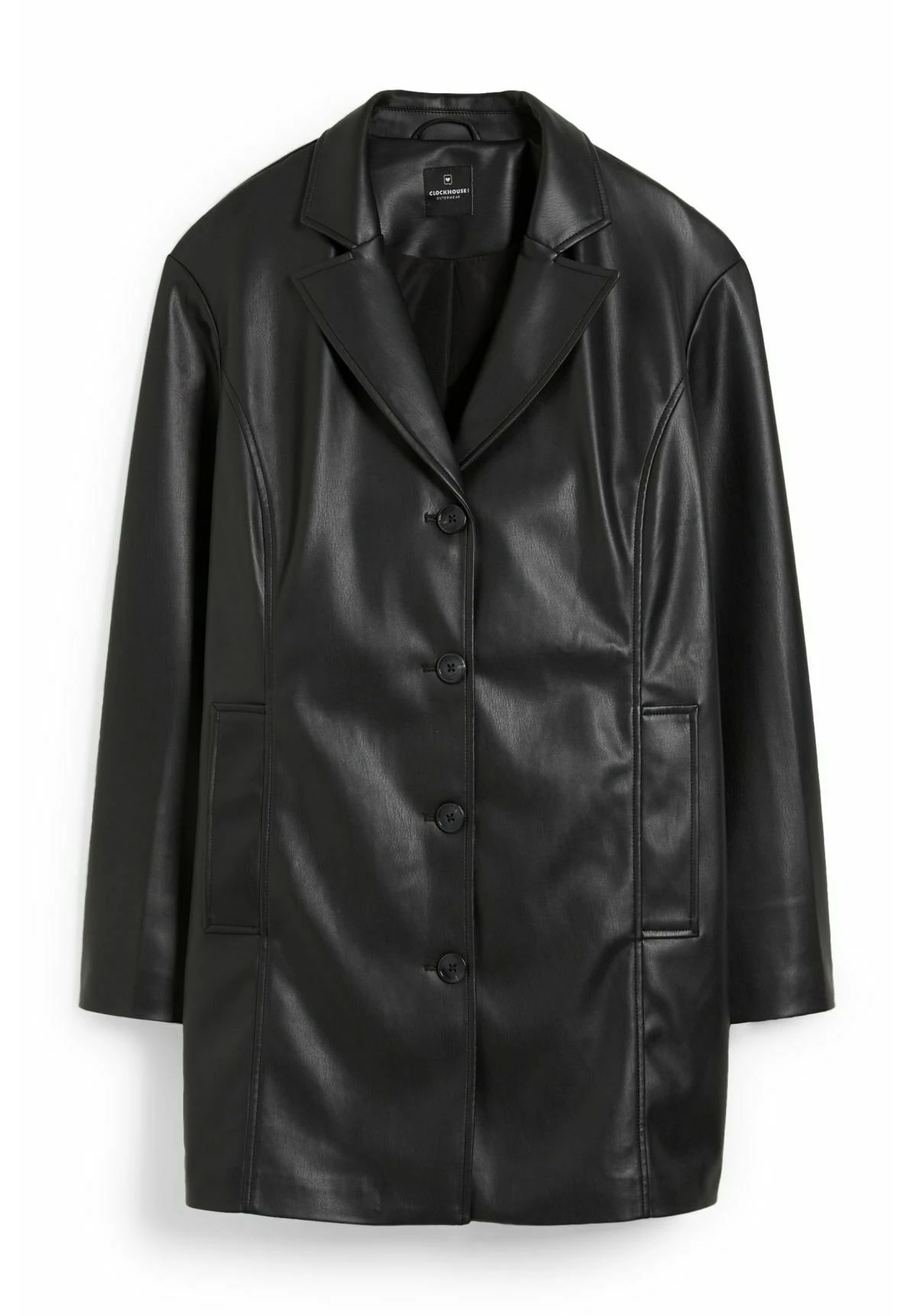 Halflange Jas - Black