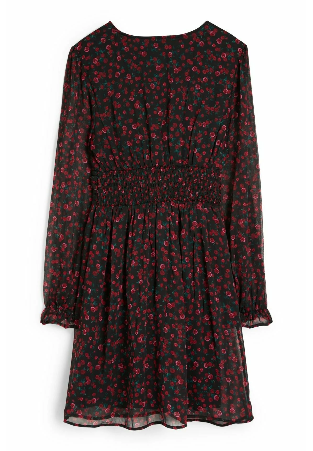 Jurk - Black Red - Afbeelding 2