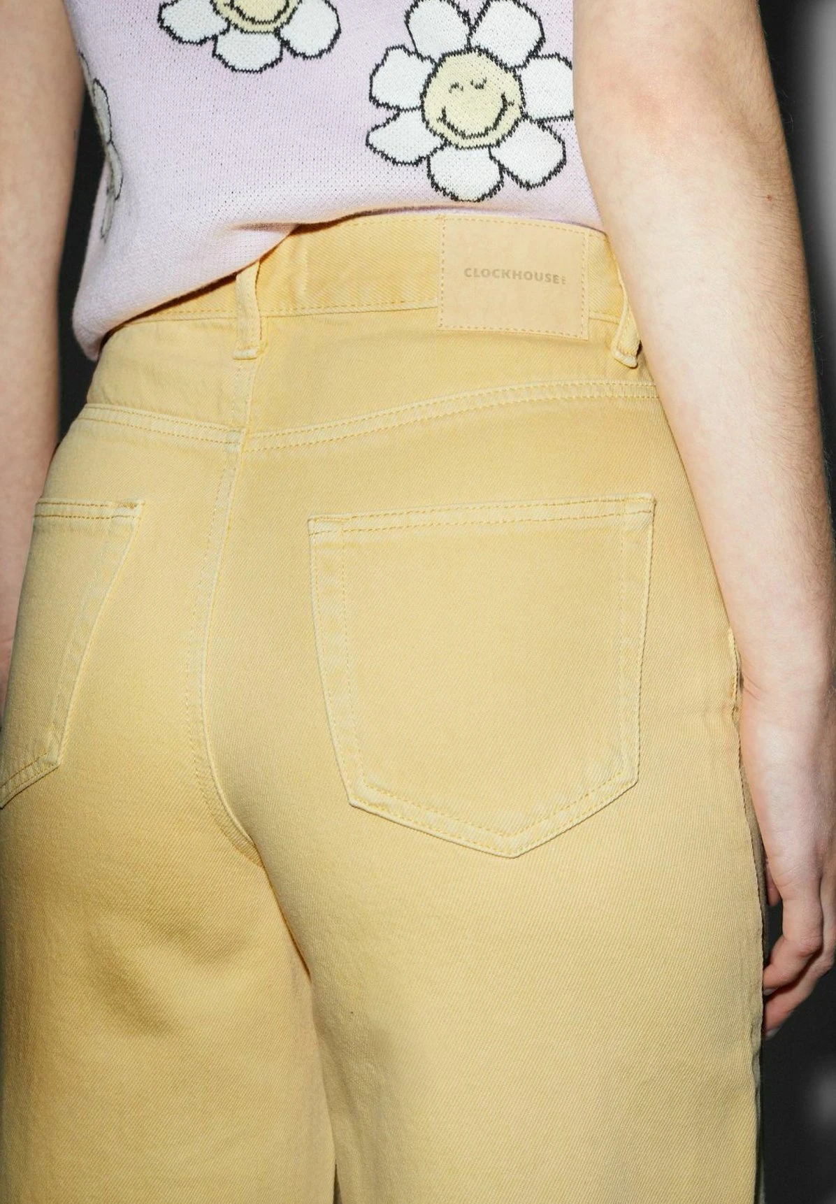 Flared Jeans - Yellow - Afbeelding 4