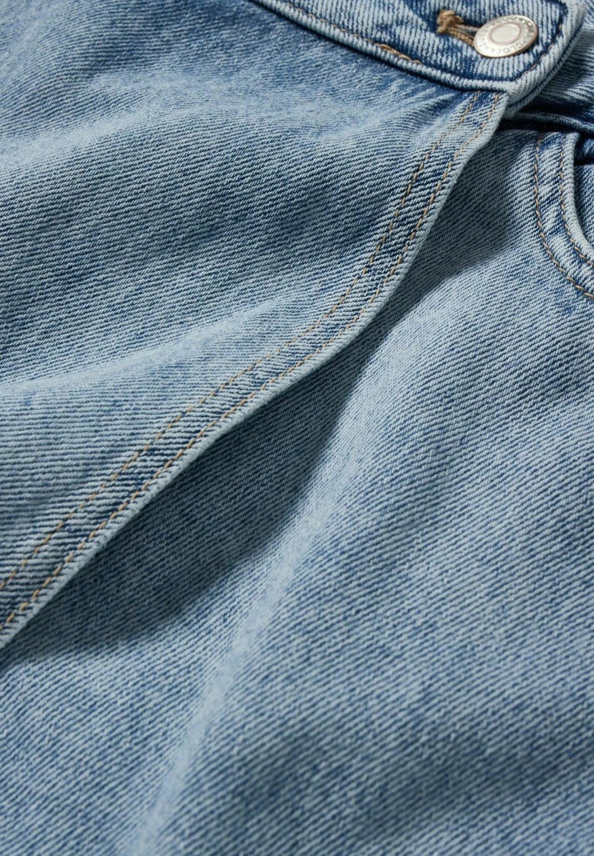 Jeansshort - Denim Light Blue - Afbeelding 3