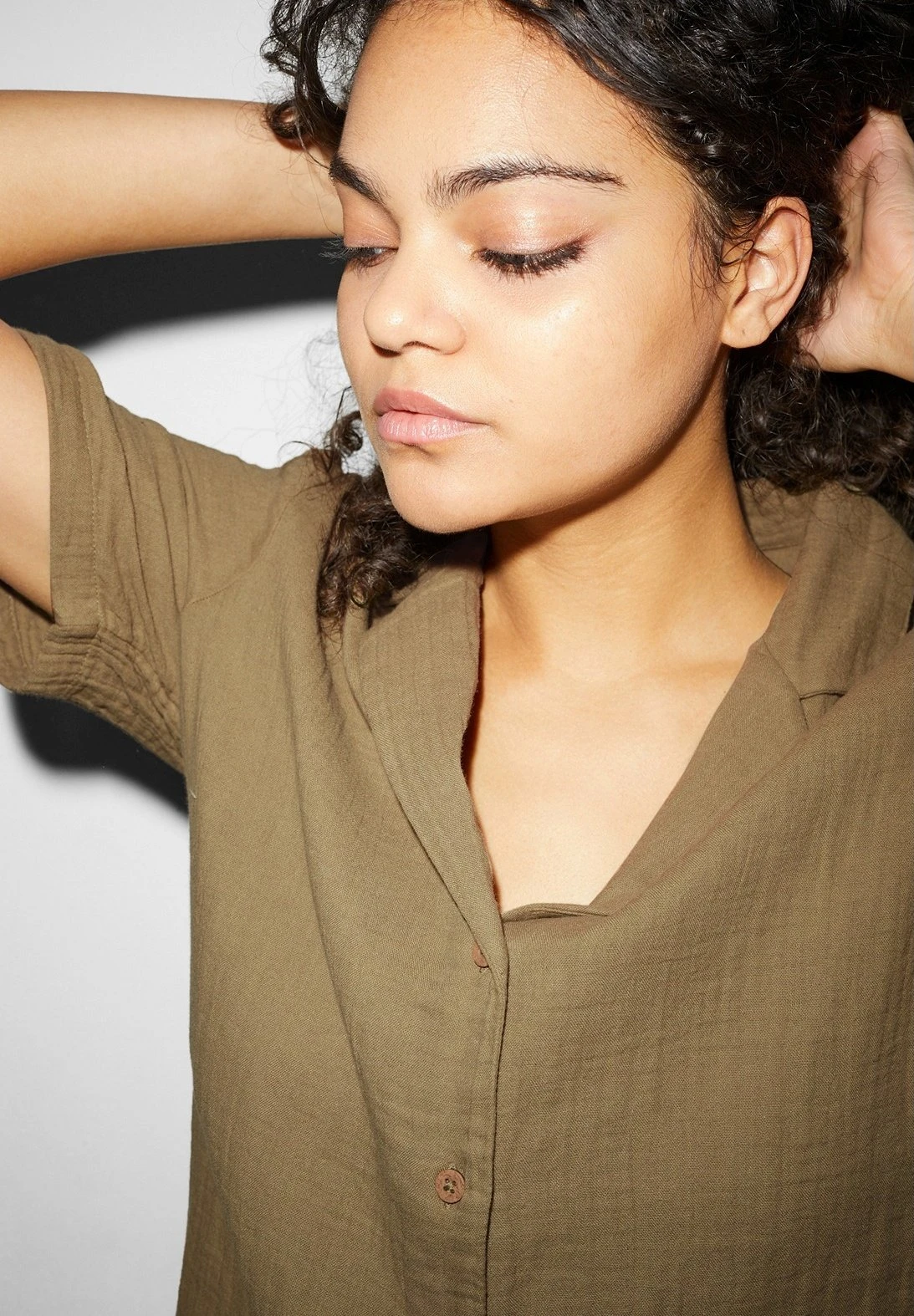 Blouses - Overhemdblouse - Light Green - Afbeelding 3