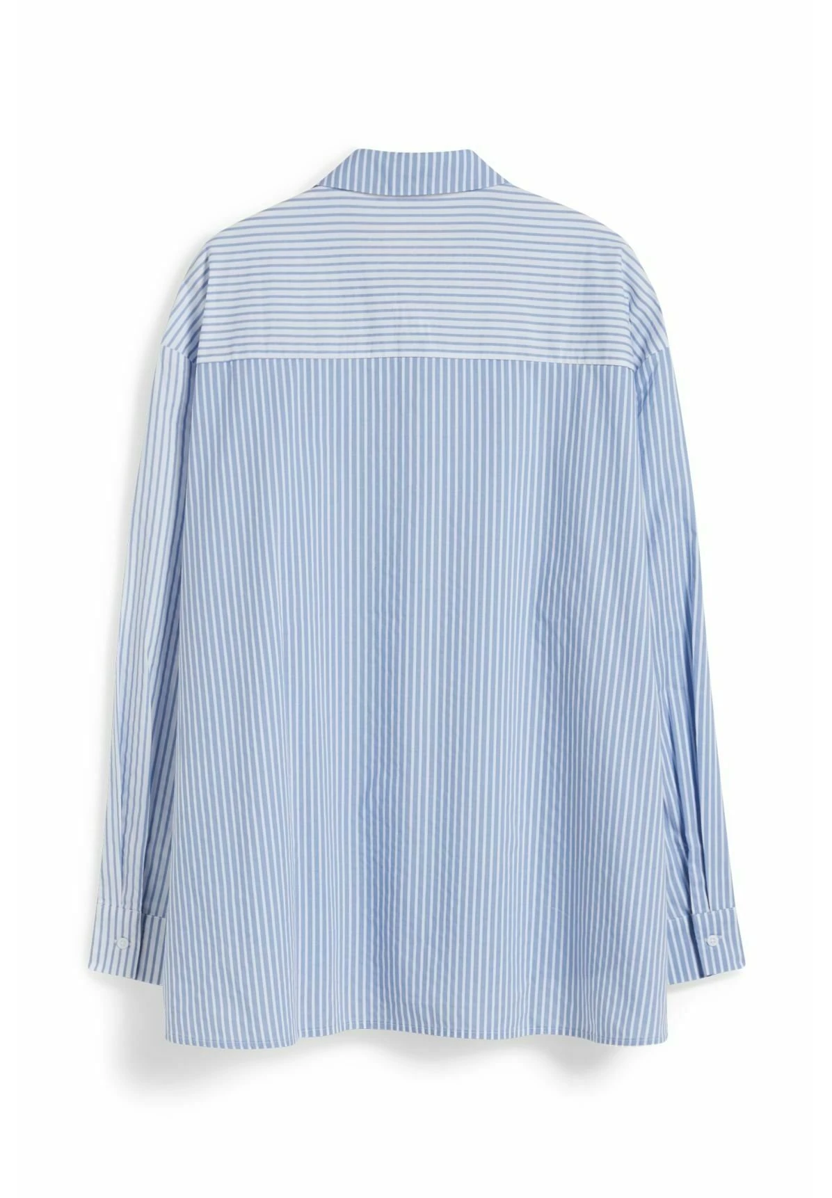 Overhemdblouse - Blue White - Afbeelding 2