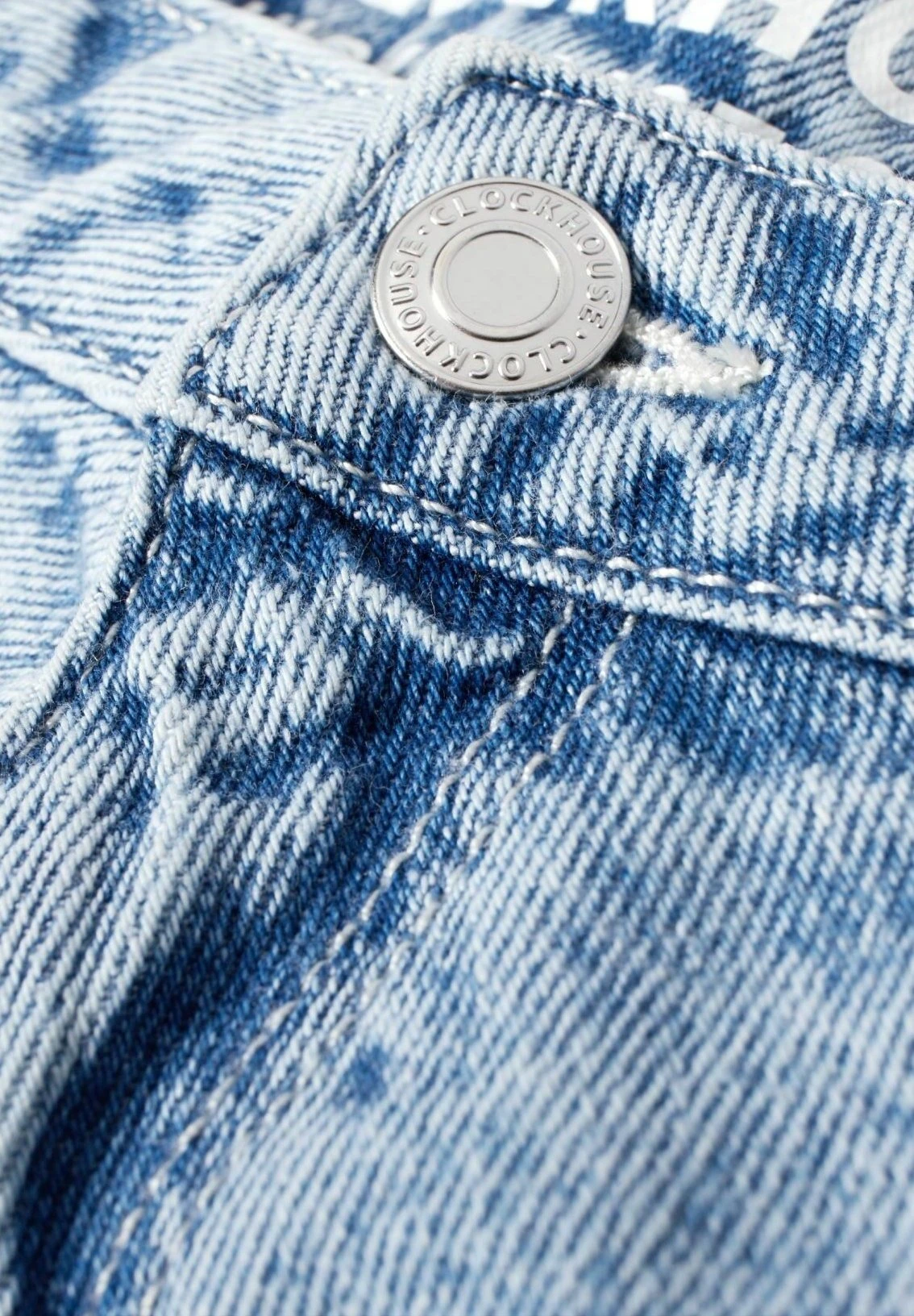 Jeansshort - Denim Light Blue - Afbeelding 7