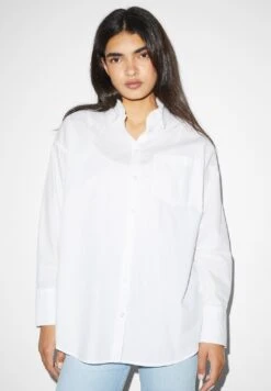Overhemdblouse - White
