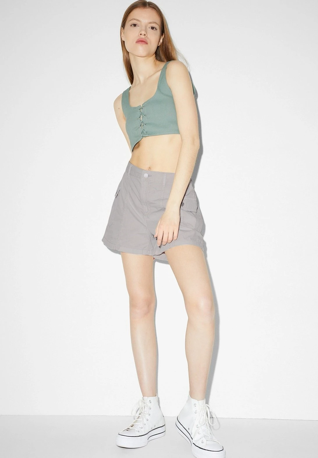 Shorts - Light Gray - Afbeelding 2