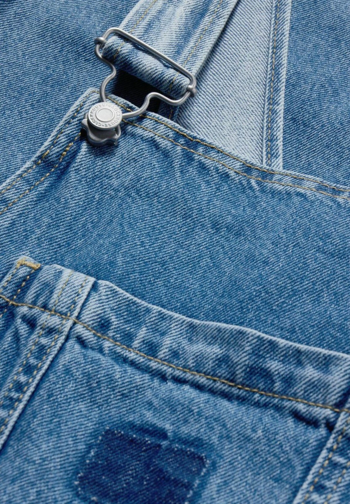 Tuinbroek - Denim Light Blue - Afbeelding 3