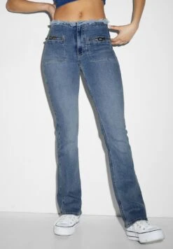 Flared Jeans - Denim Light Blue