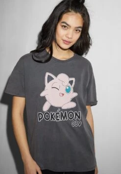 Pokémon - T-Shirt Print - Gray