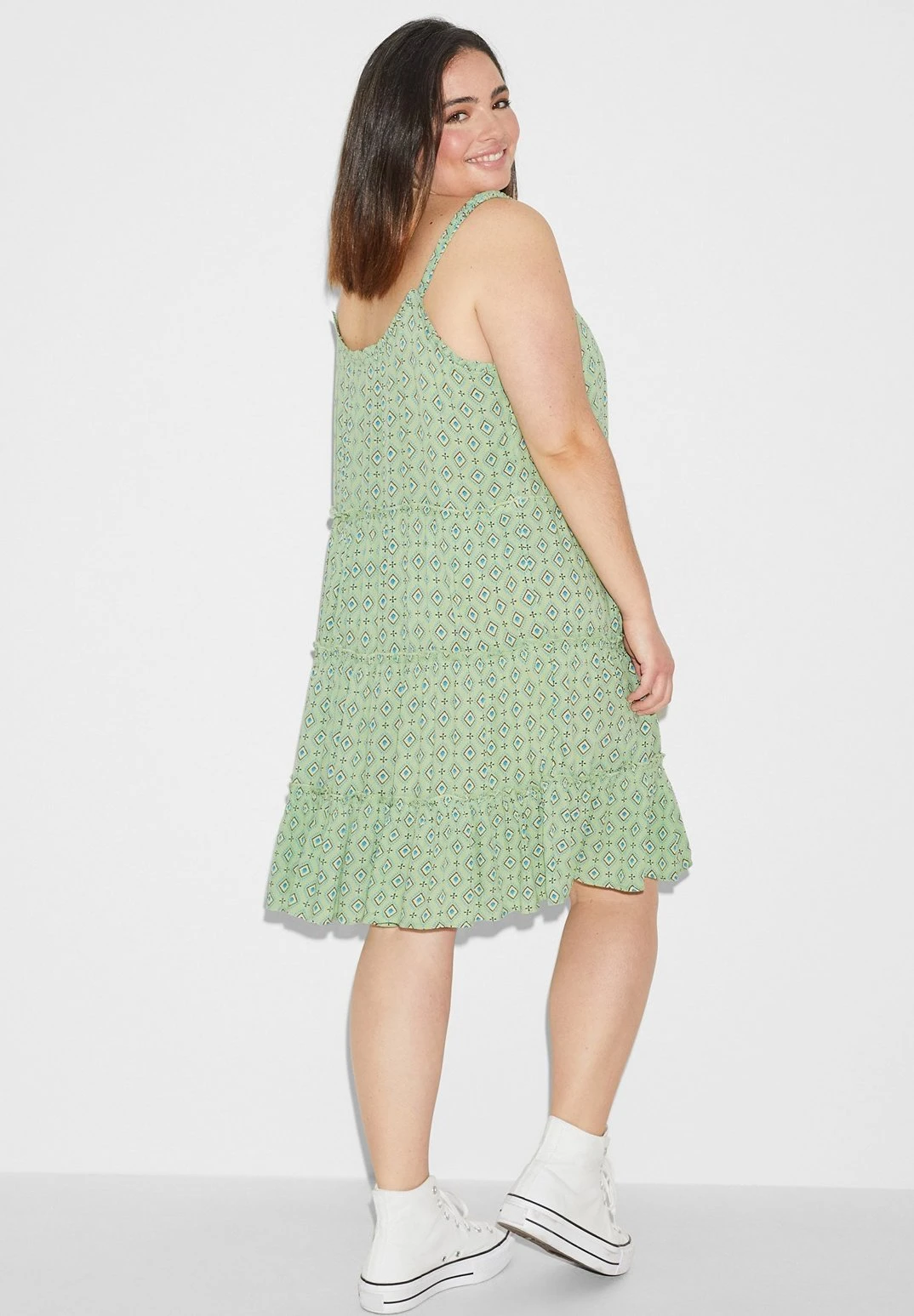 Jurk - Green - Afbeelding 2