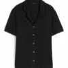 Blouses - Overhemdblouse - Black