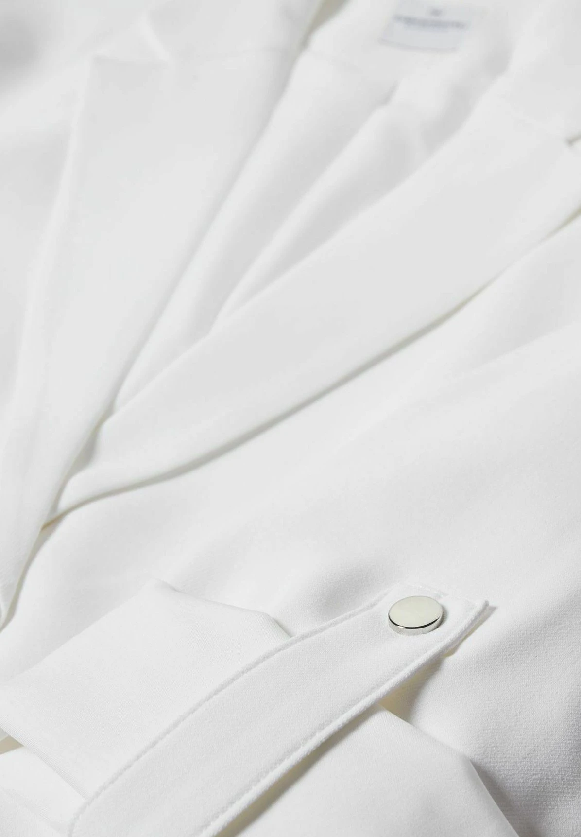 Halflange Jas - White - Afbeelding 7