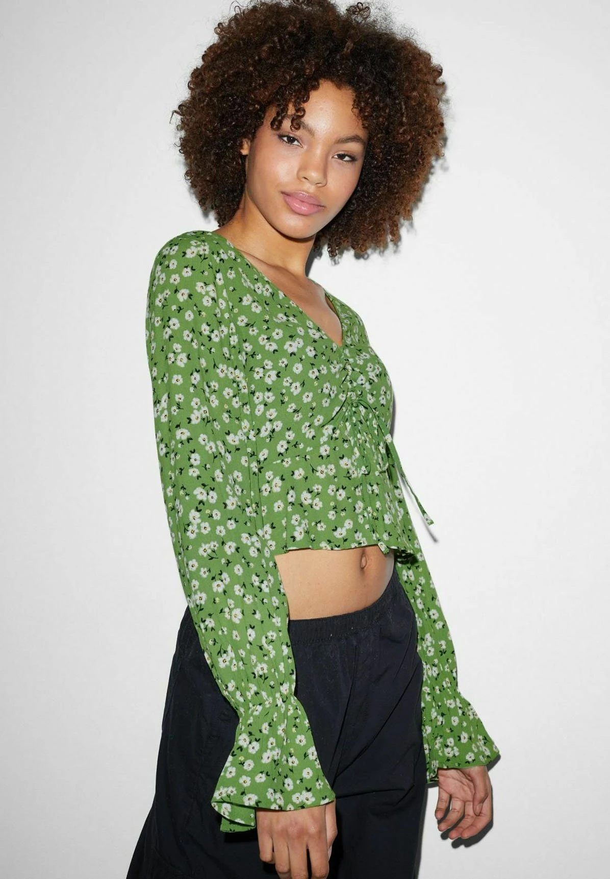 Blouse - Light Green - Afbeelding 3