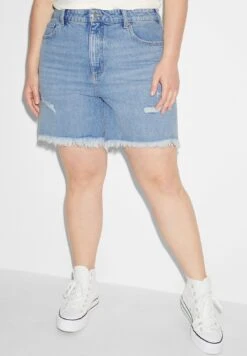 Jeansshort - Denim-Light Blue