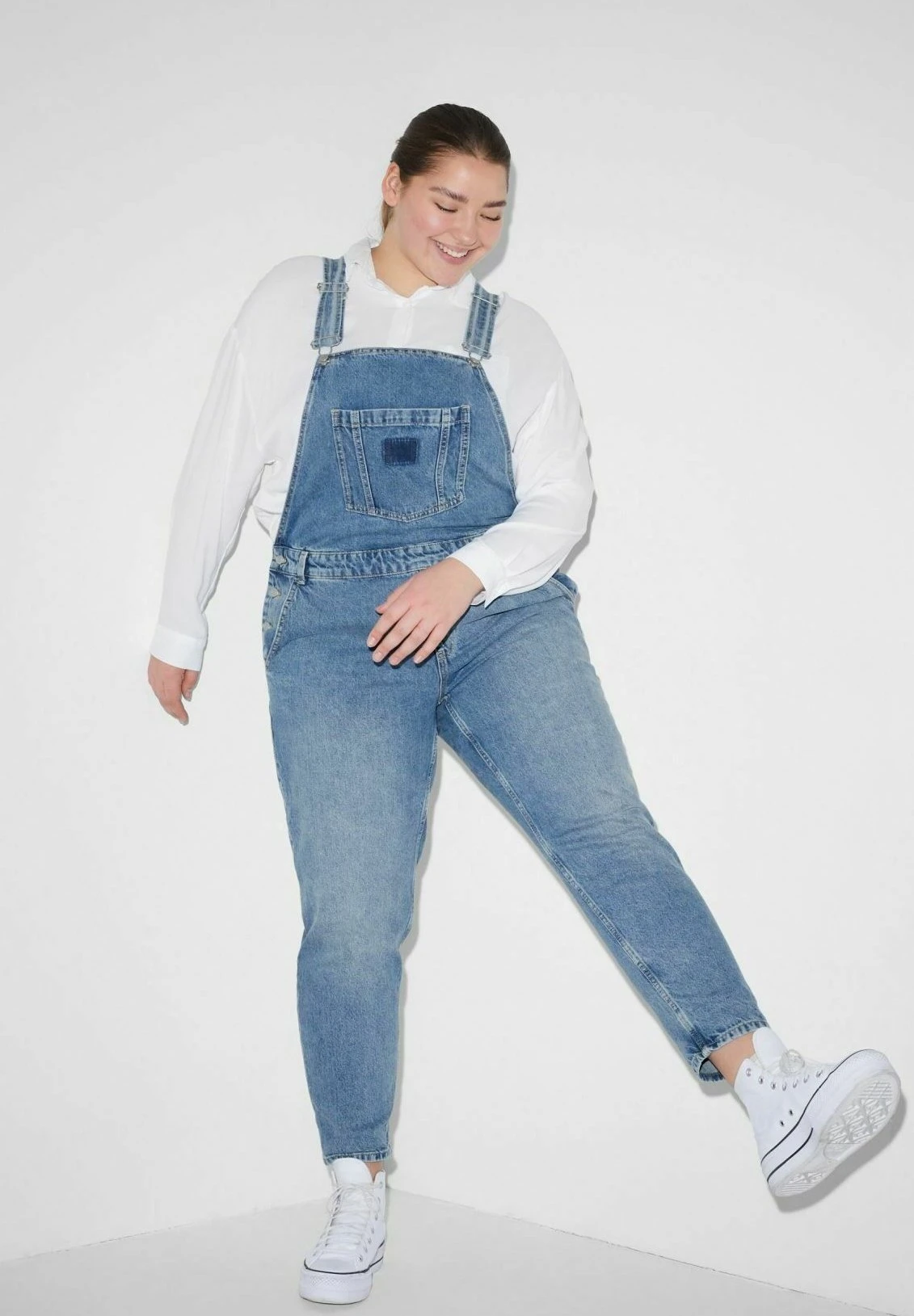 Tuinbroek - Denim Light Blue