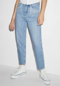 Jeans Tapered Fit - Slim Fit Jeans - Denim Light Blue