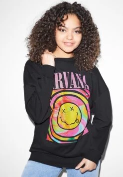 Nirvana - Sweater - Black