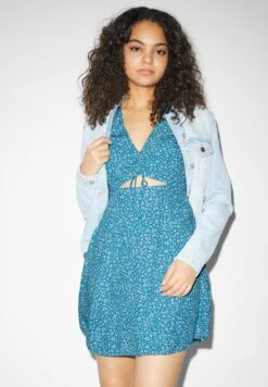 Jurk - Dark Turquoise