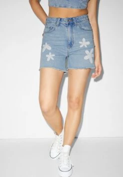 Jeansshort - Denim Light Blue