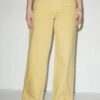 Flared Jeans - Yellow