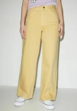 Flared Jeans - Yellow