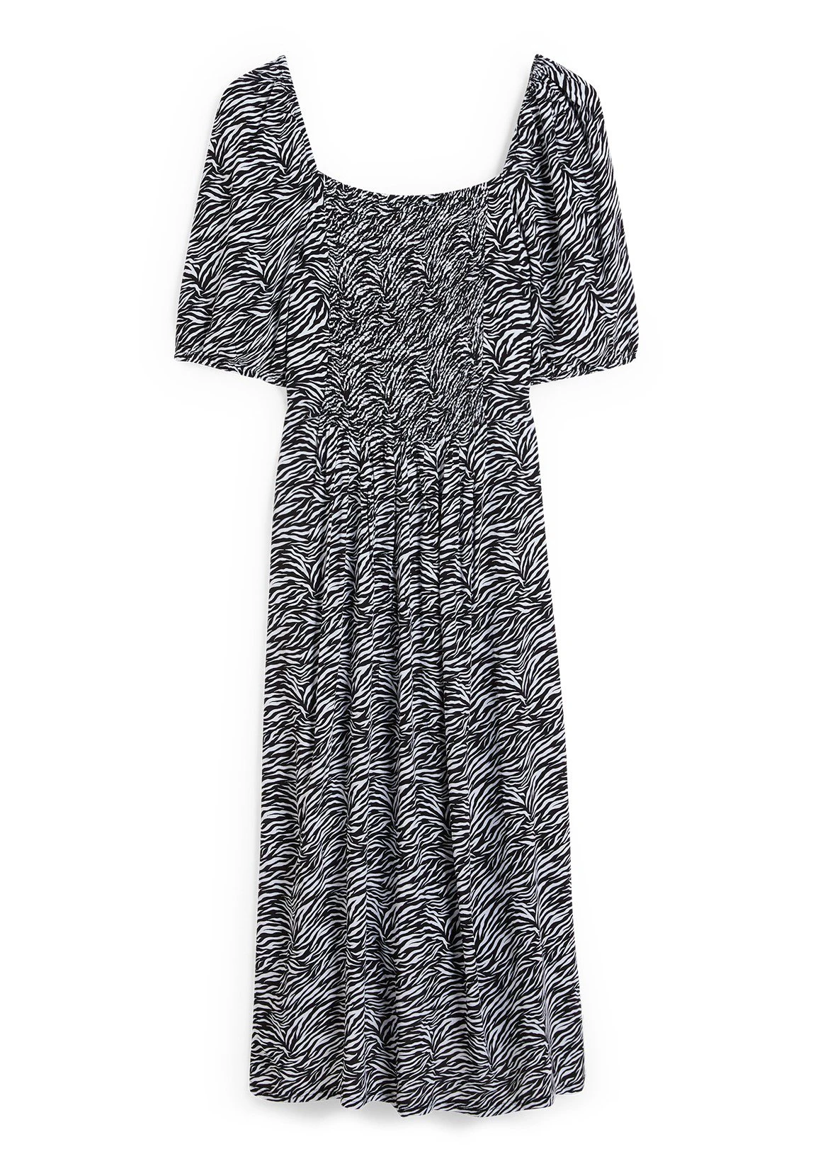 Jurk - Black White - Afbeelding 5