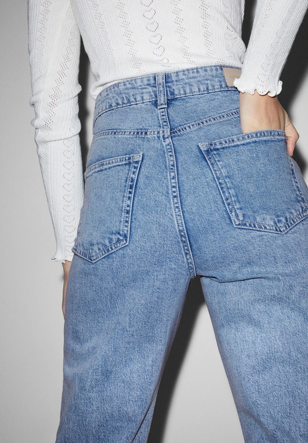 Relaxed Fit Jeans - Denim Light Blue - Afbeelding 4