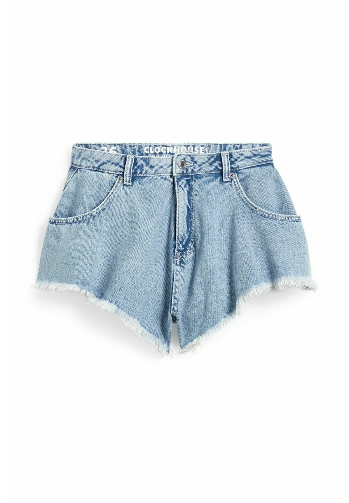 Jeansshort - Denim Light Blue - Afbeelding 5